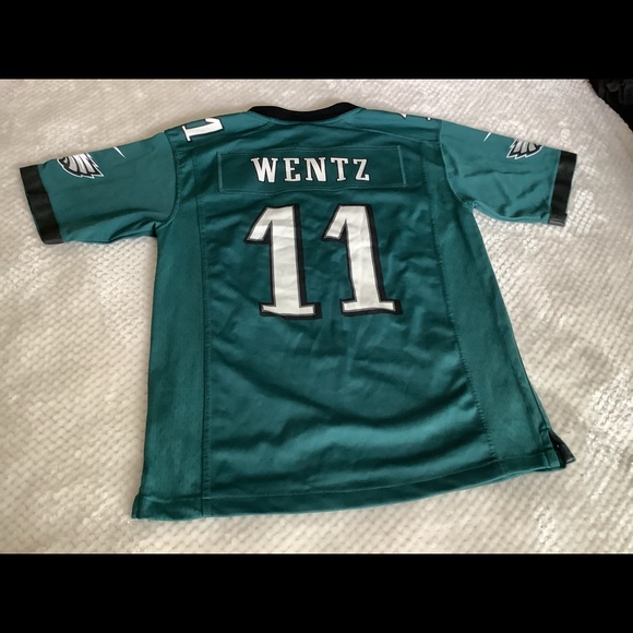 Youth Nike On Field Philadelphia Eagles “Wentz” Jersey. Size: Large (14/16) - Picture 6 of 9